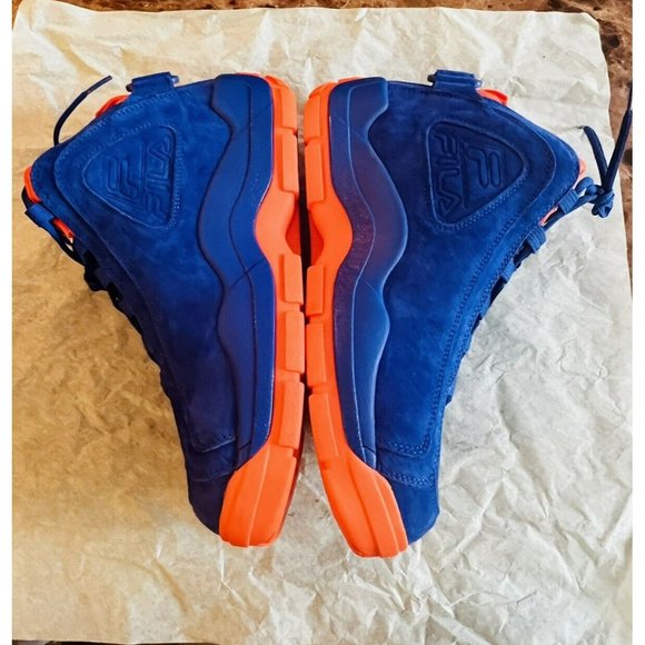 FILA MENS GRANT HILL 2 NEW YORK KNICKS SUEDE SHOES EXTREMELY RARE SIZE 12 NWOB main image 3